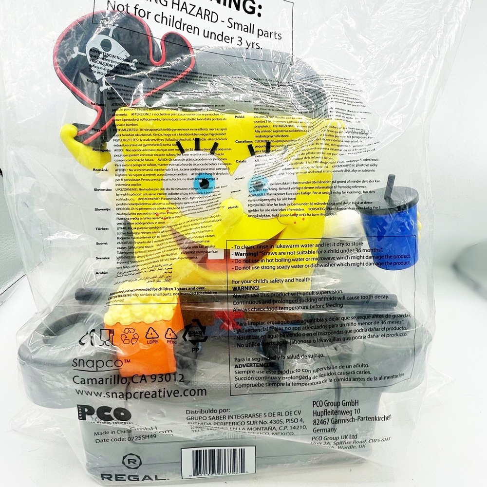 SpongeBob Search For SquarePants‎ Movie Regal 2025 Popcorn Bucket & Cup
